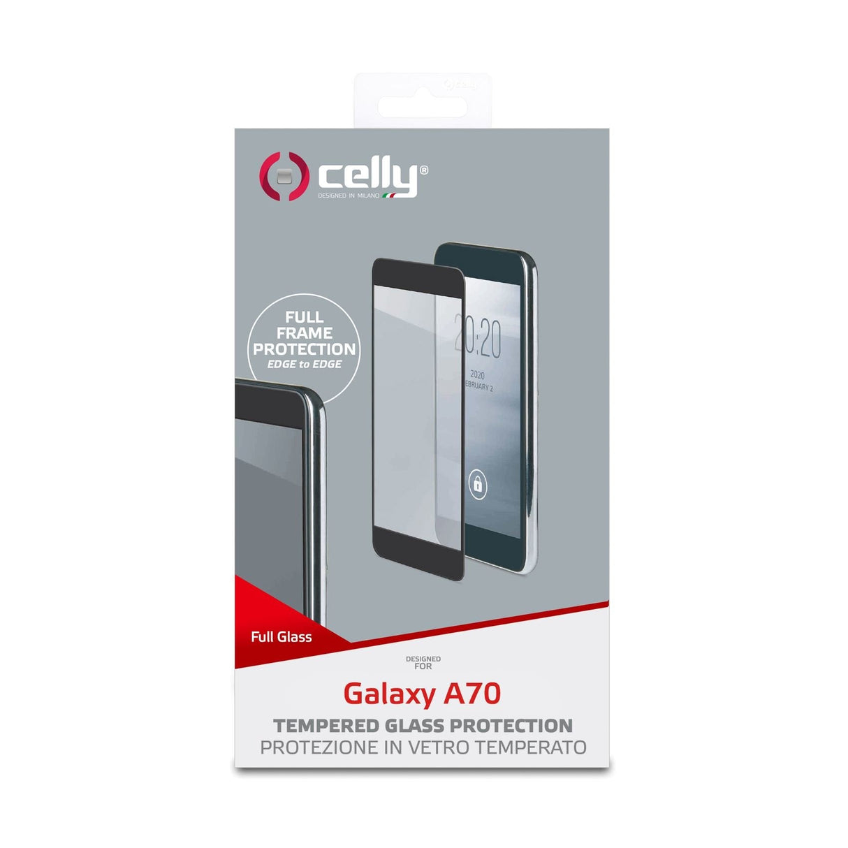 EAN 8021735750369 - Celly Full Glass Protector de pantalla Samsung 1 pieza(s) imagen 2