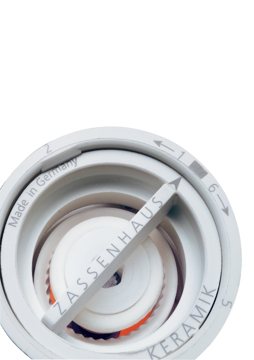 Molinillo De Sal Zassenhaus Aachen Vidrio Acrilico/Inox 14 Cm