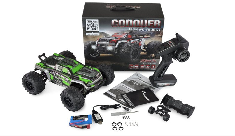 EAN 4260768515703 - Amewi 22604 modelo controlado por radio Truggy Motor eléctrico 1:16 imagen 2
