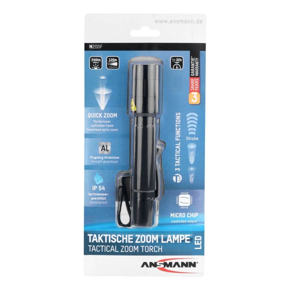 EAN 4013674118281 - Ansmann M200F Negro Linterna de mano imagen 6