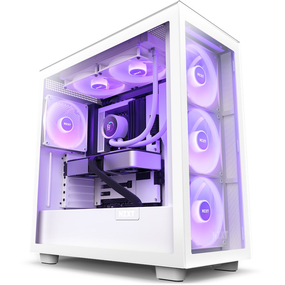 EAN 5056547202679 - NZXT Kraken 280 RGB Procesador Sistema de refrigeración líquida todo en uno 14 cm Blanco 1 pieza(s) imagen 6