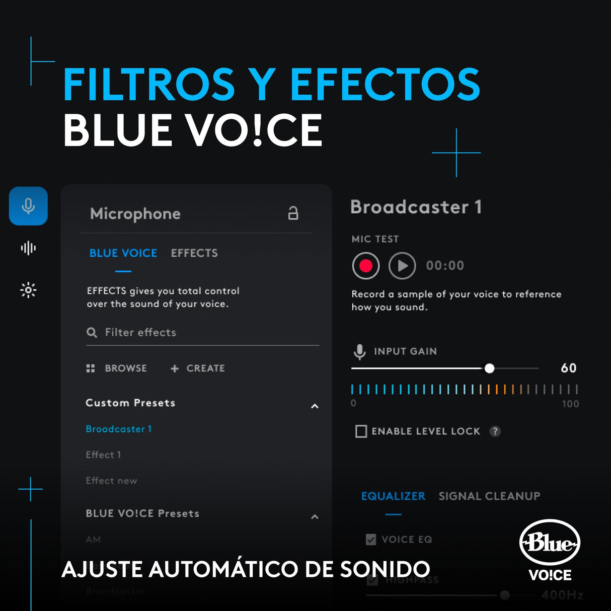 Micrófono Logitech G Yeti Gx   De Superficie Para Mesa Negro