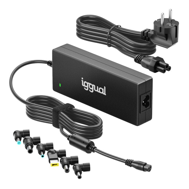 EAN 8435364320495 - iggual CUA-6T-240W adaptador e inversor de corriente Interior Negro imagen 1