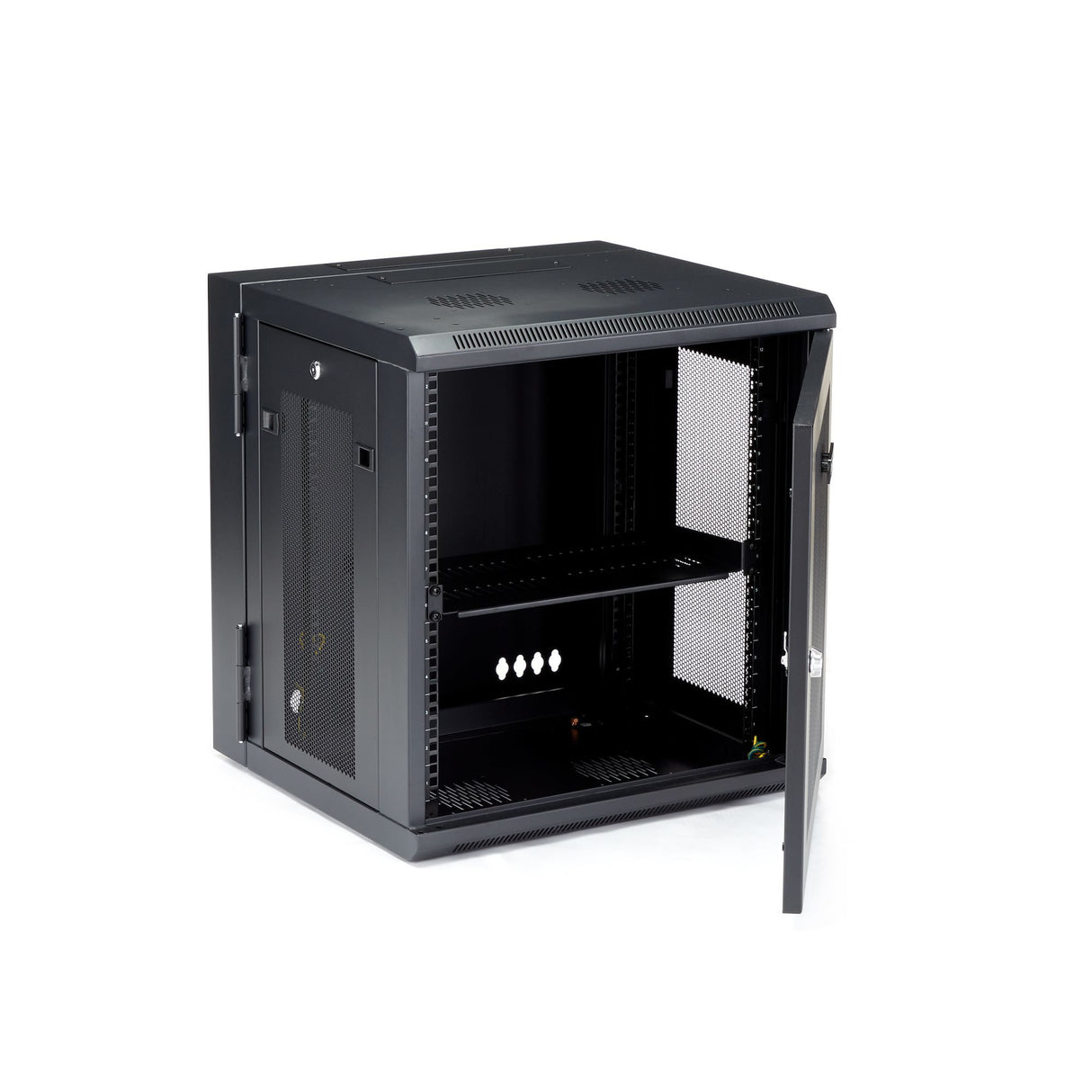 EAN 65030867405 - StarTech.com RK12WALHM armario rack Bastidor de pared Negro imagen 4