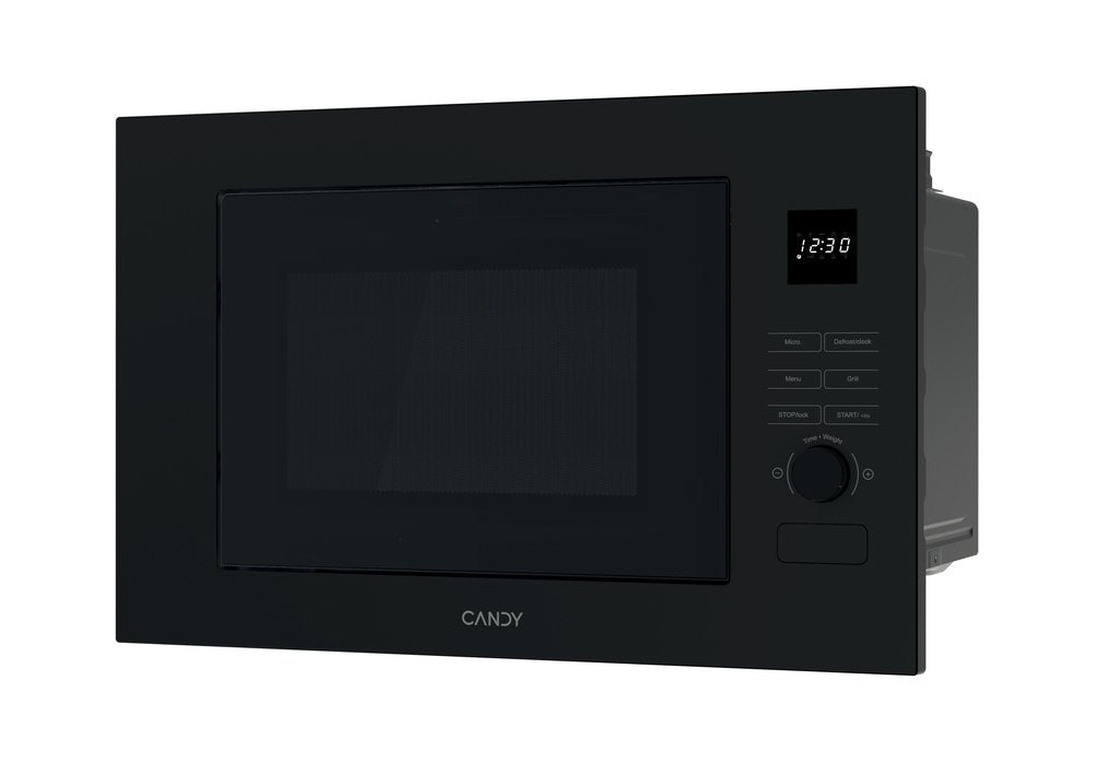 Horno Microondas Con Grill, Empotrable, Capacidad 20 L, Microondas 750 W, Grill 1000 W, Negro