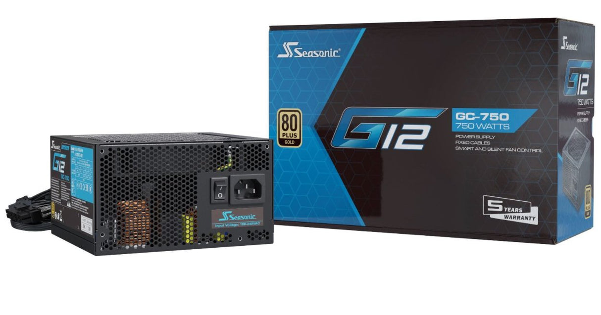 EAN 4711173878537 - Seasonic G12 GC unidad de fuente de alimentación 750 W 20+4 pin ATX ATX Negro imagen 5