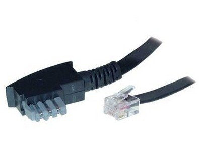 S-Conn 3m Tae-N - Rj12 Negro, Transparente