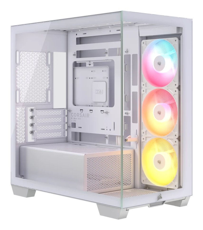Corsair 2800x Rs-R Argb Micro-Atx Gehäuse Weiss