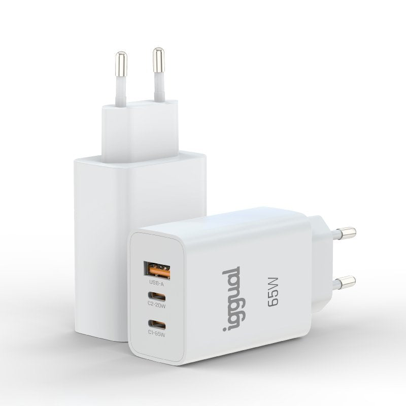 EAN 8435364320501 - iggual IGG320501 cargador de dispositivo móvil Smartphone, Teléfono móvil, Tableta Blanco Corriente alter imagen 7