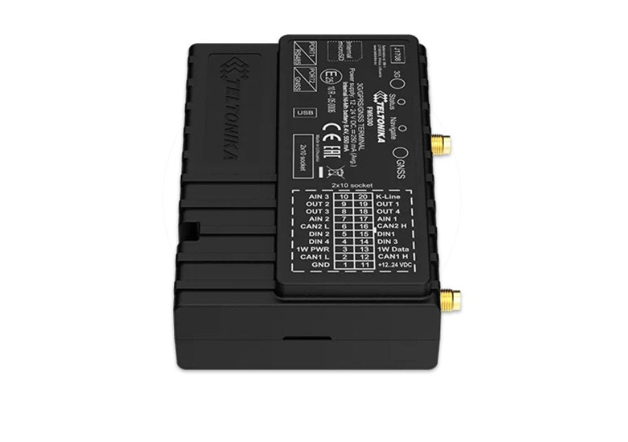 Teltonika Fm6300 Localizador O Rastreador Gps Coche Rastreador De Gps Negro
