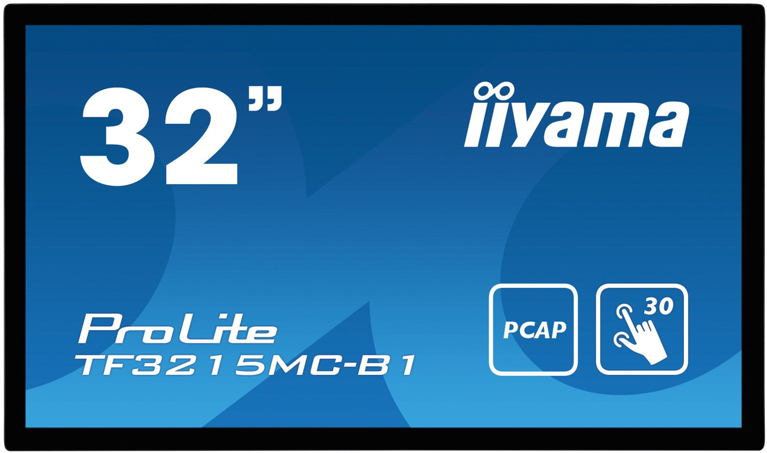 Tft-Touch 31,5\"/80,0cm Iiyama Prolite Tf3215mc *Negro* 16:9 - Open Frame, 24/7