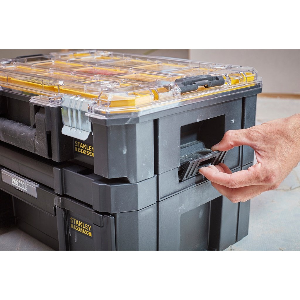 EAN 3253561829673 - Stanley FMST82967-1 pieza pequeña y caja de herramientas Metal, Policarbonato (PC) Negro, Transparente, A imagen 8