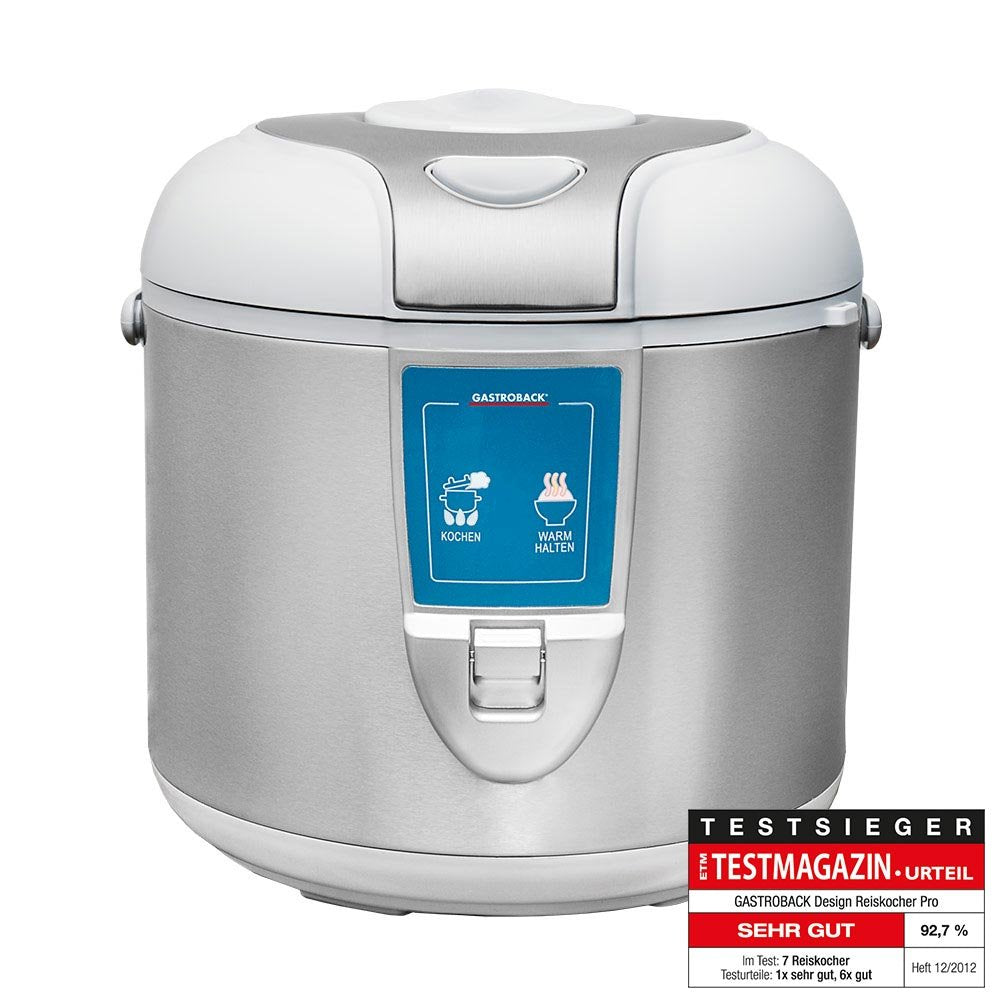 EAN 4016432425188 - Gastroback Design Pro arrocera 5 L 700 W Plata, Blanco imagen 1
