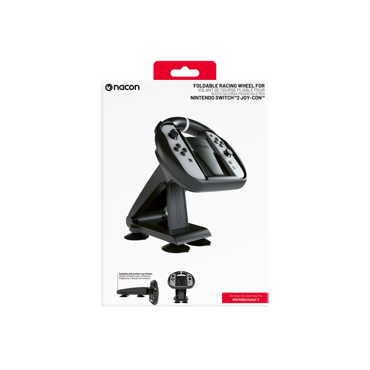 EAN 3665962028232 - NACON NA028232 accesorio de controlador de juego Volante de carreras imagen 5