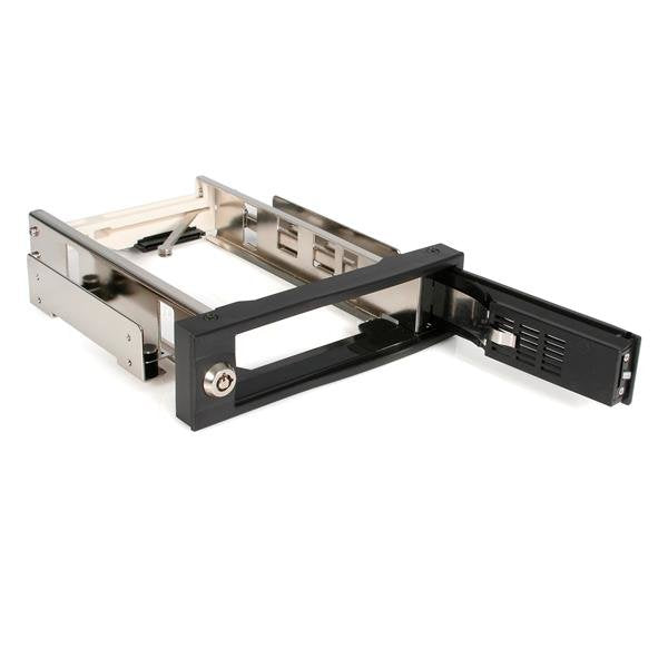 EAN 0065030821360 - StarTech.com HSB100SATBK panel bahía disco duro 13,3 cm (5.25") Panel embellecedor frontal Negro imagen 4