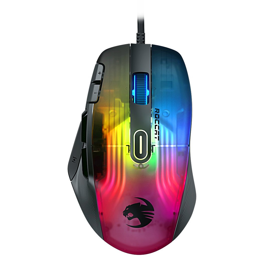 Raton Roccat Kone Xp Black Gaming Mouse