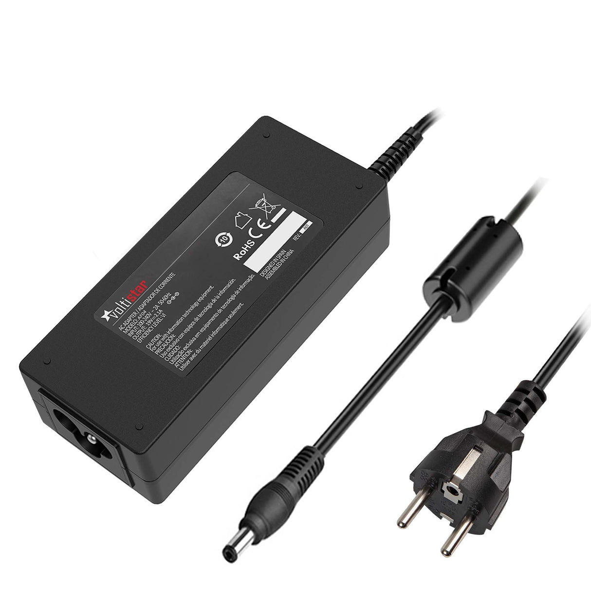 EAN 8435597412066 - VOLTISTAR adt0 adaptador e inversor de corriente Universal 40 W Negro imagen 1