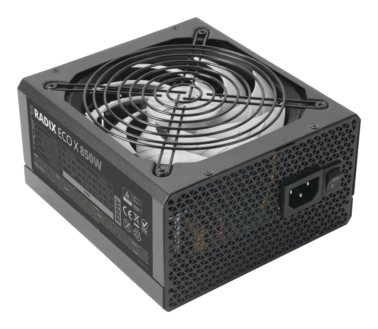 Fuente Alim. Radix Eco X 850w 87+ Tacens 850w/ Ventilador 140mm/ Atx