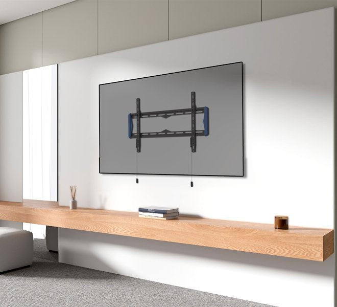 EAN 5019318308772 - B-Tech Elements Fixed 600 Flat 2,03 m (80") Pared Negro, Azul imagen 5