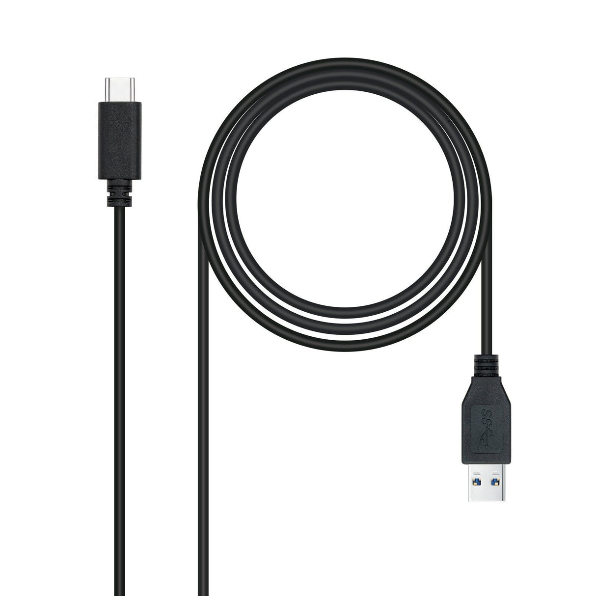 Nanocable Cable Usb-C 3.1 Gen 2 10gbps Macho A Usb-A Macho 0.50m