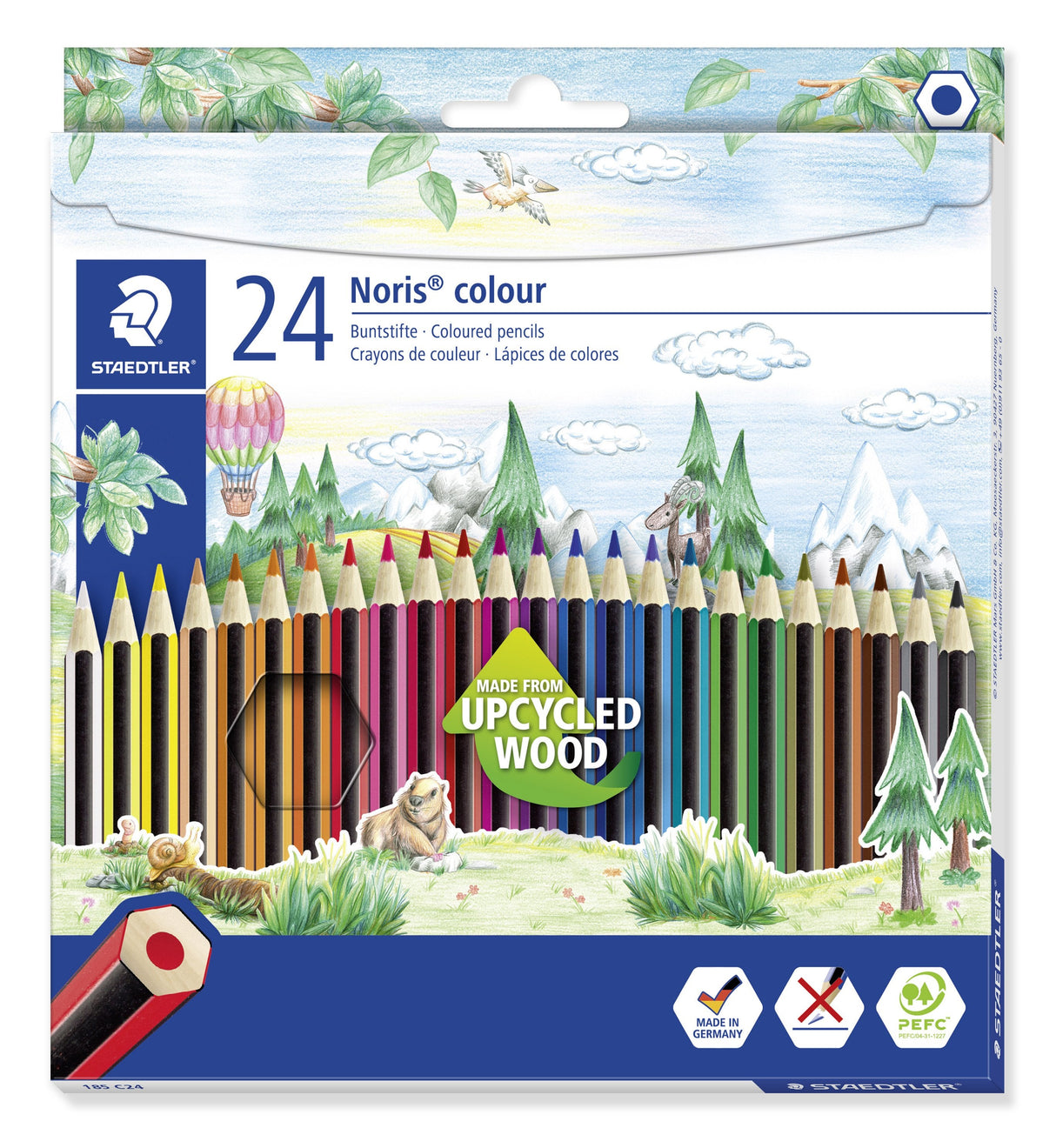 EAN 4007817009215 - Staedtler Noris colour 185 Multicolor 24 pieza(s) imagen 1