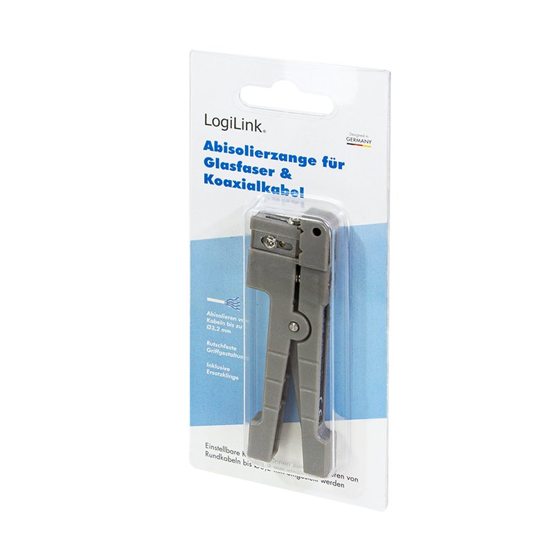 Pelacables Logilink Para Cables De Fibra Óptica, Coaxiales Y Cobre