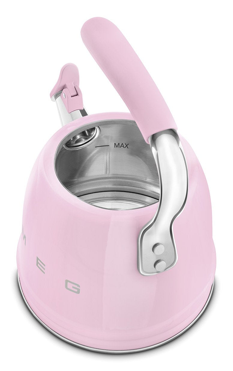Hervidor De Agua Smeg Estilo Años 50 Rosa Wkf01pk