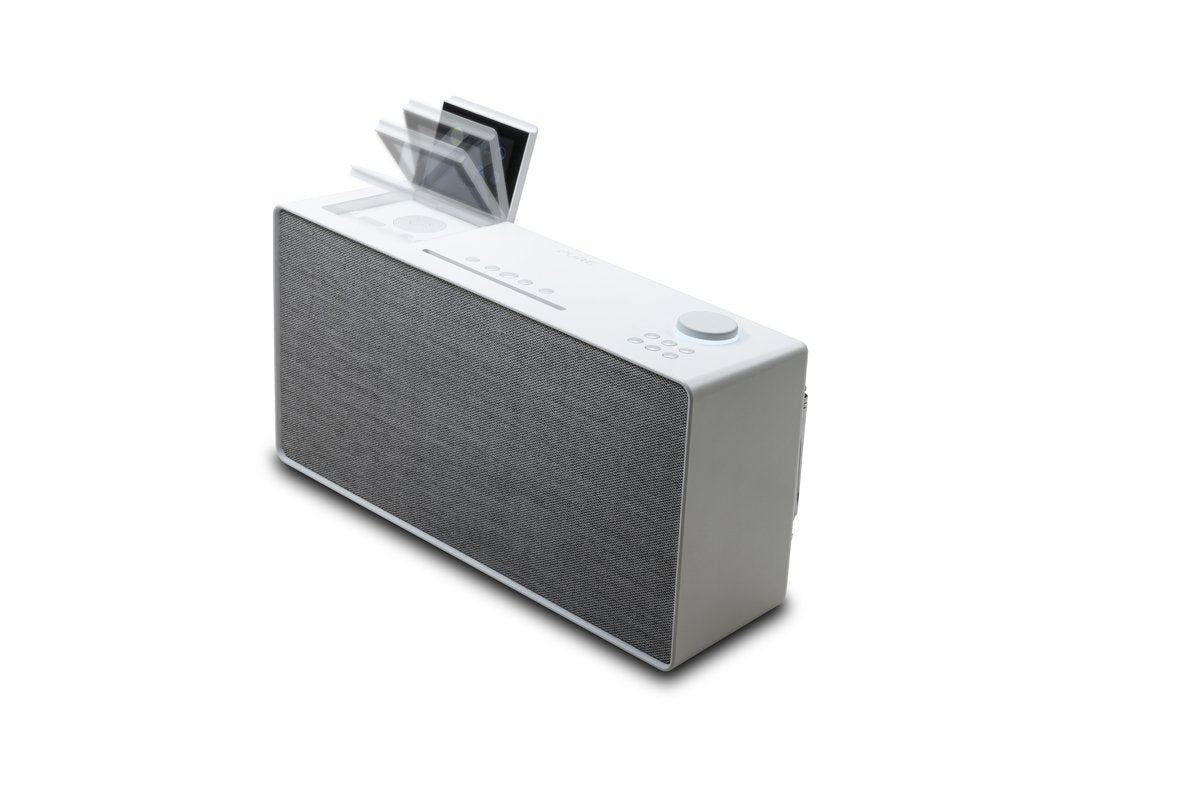 Pure Evoke Home Cotton White / Microcadena 100w Con Altavoces Integrados