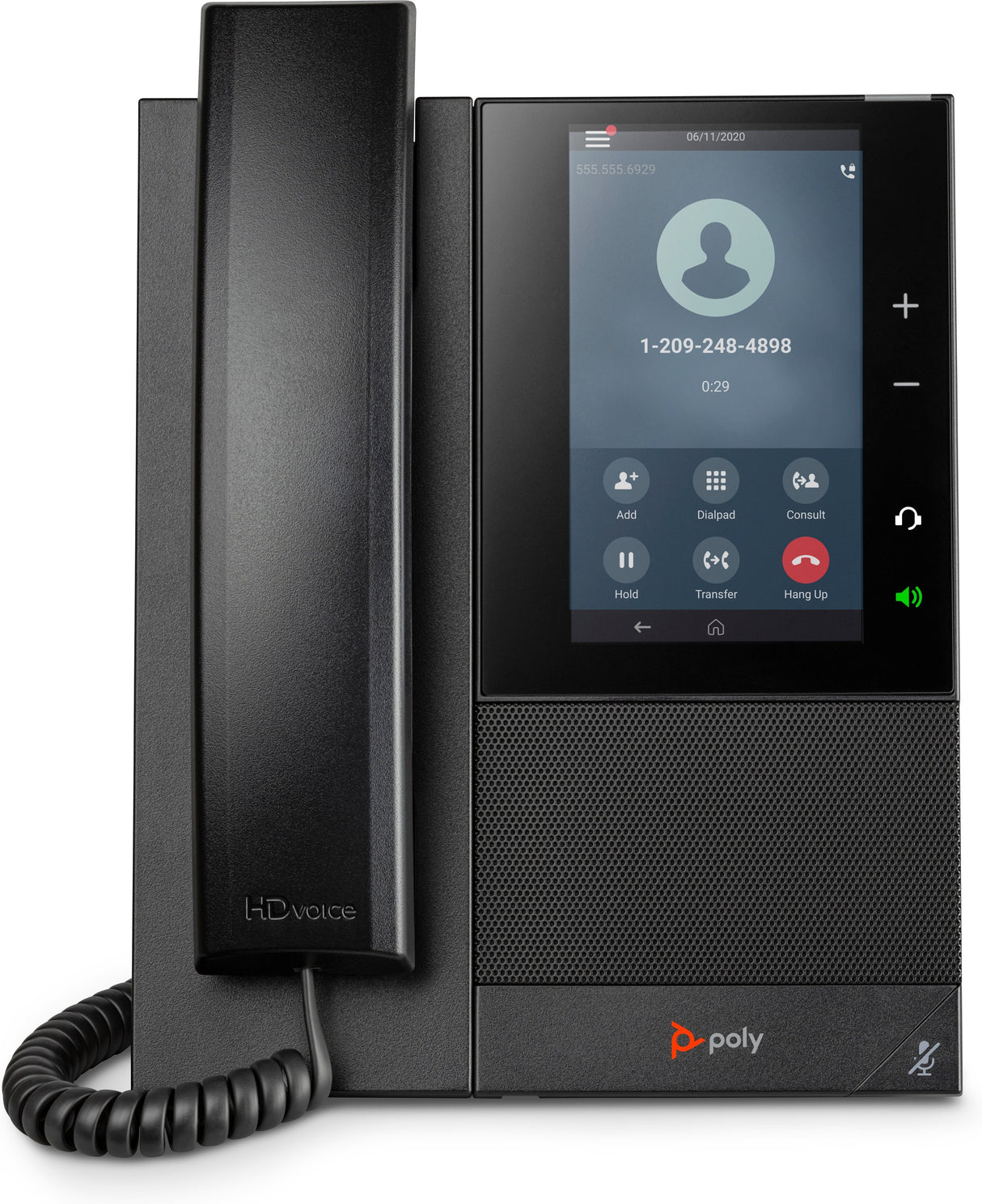 Poly Ccx 500 Teléfono Ip Negro 24 Líneas Lcd