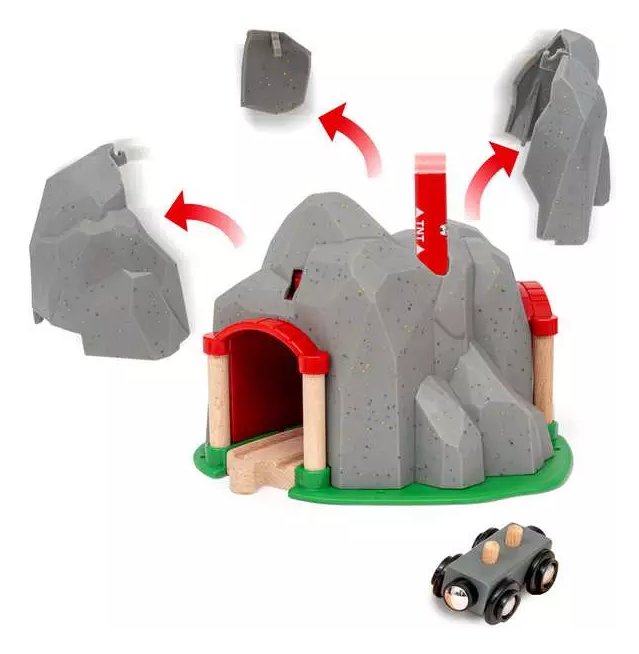 Túnel De Brio World World Con Función Explosiva, Tren 63604400