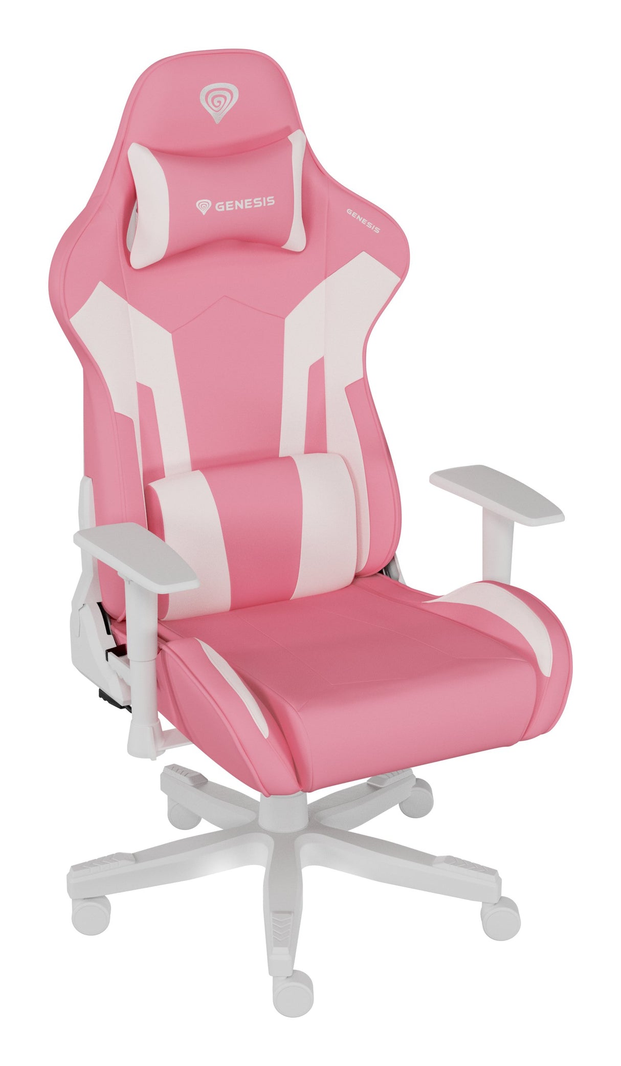 EAN 5901969435160 - GENESIS Nitro 710 Silla para videojuegos de PC Asiento inflable Blanco imagen 4