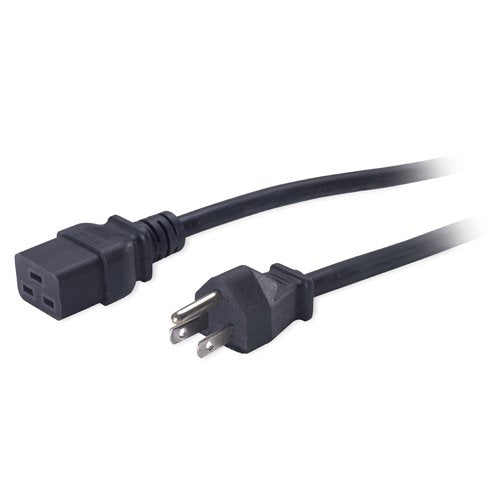 EAN 0731304189374 - APC Pwr Cord, 15A, 100-120V, C19 to 5-15 Negro 2,5 m imagen 1