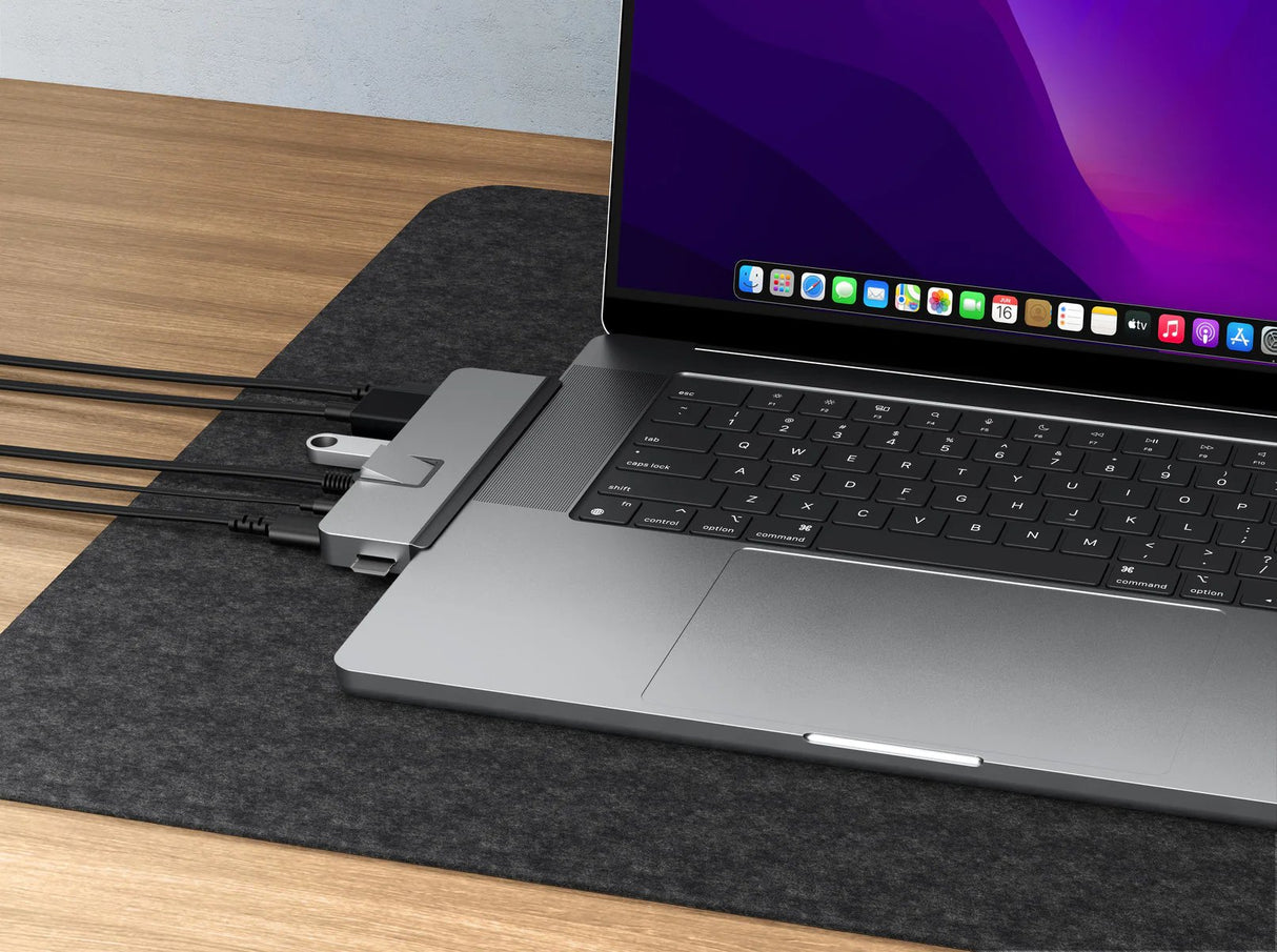 EAN 6941921148225 - HYPER DUO PRO 7-in-2 USB-C Hub USB Tipo C 104 Mbit/s Gris imagen 10