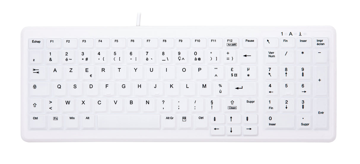 EAN 7061118207135 - Contour Design Active Key AK-C7000 teclado Médico USB AZERTY Francés Blanco imagen 1