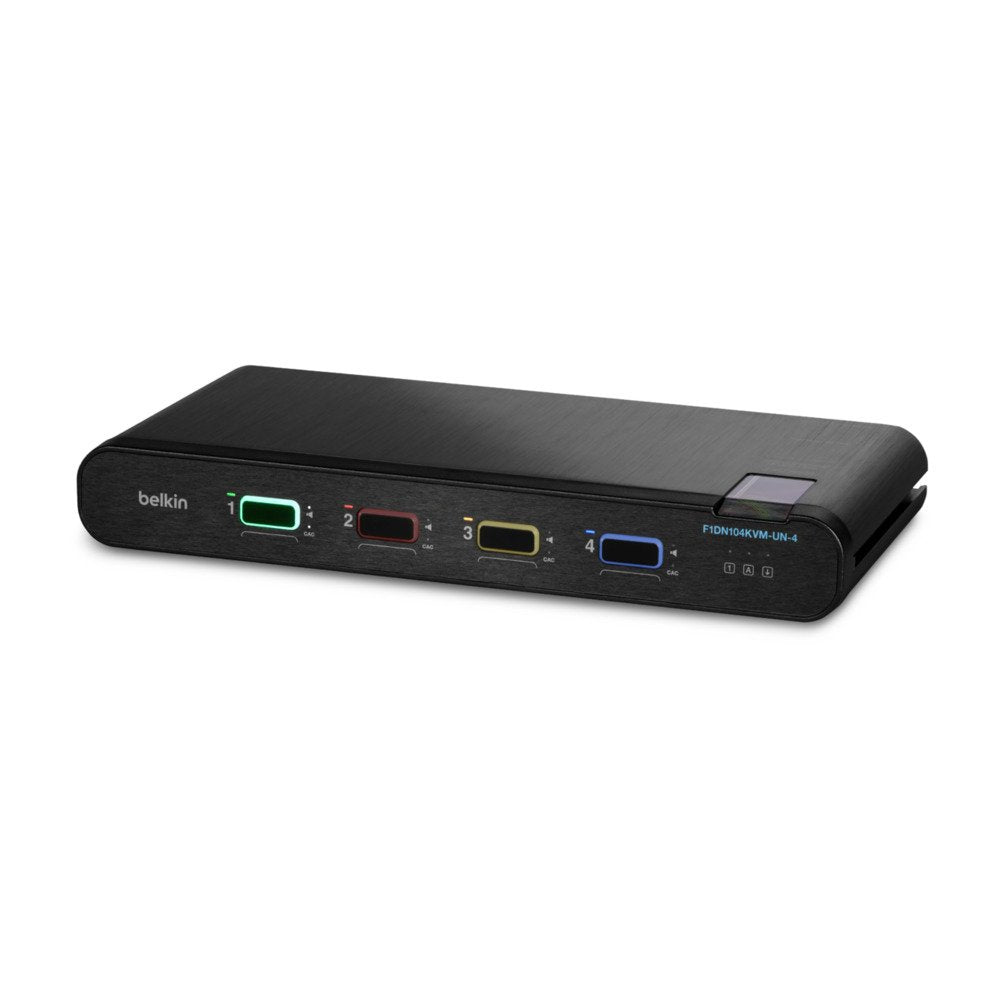 Belkin Universal Secure Single-Head - Kvm-/Audio-Switch