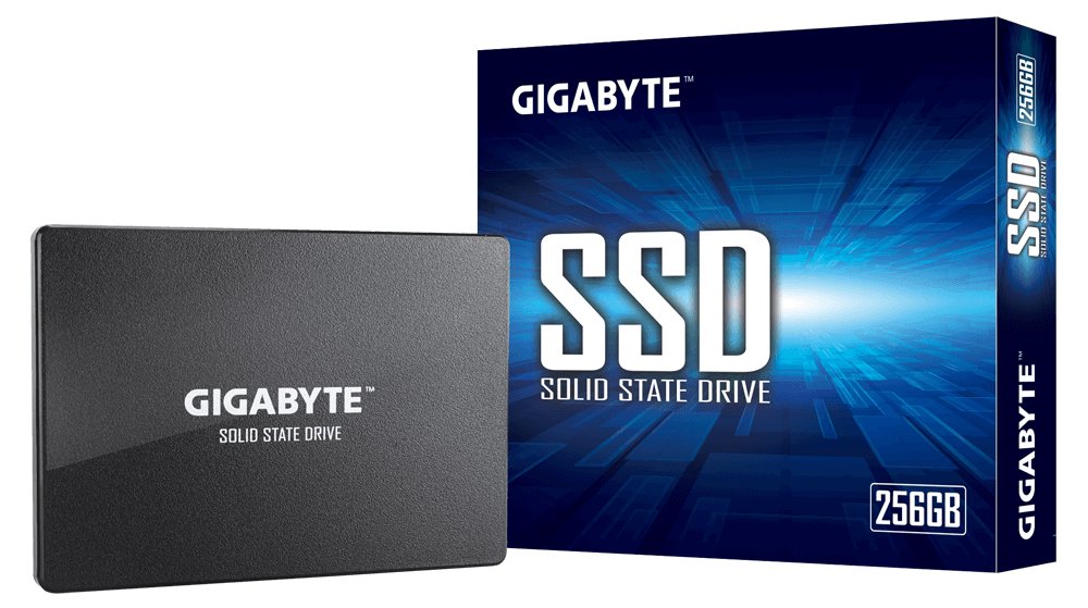 EAN 4719331804329 - GIGABYTE GP-GSTFS31256GTND unidad de estado sólido 256 GB 2.5" Serial ATA III V-NAND imagen 1