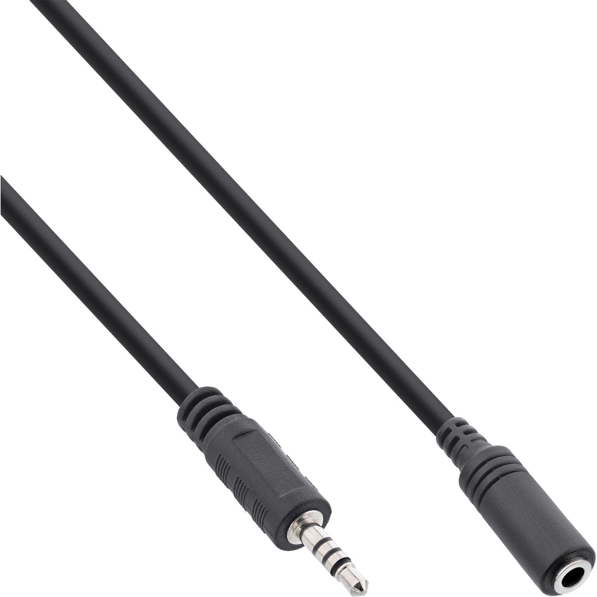 Adaptador De Audio Inline De 4 Pines De 2,5 Mm Macho A 4 Pines De 3,5 Mm Hembra De 0,2 M