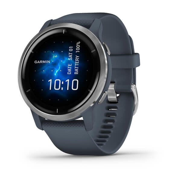 Smartwatch Garmin Venu 2 Azul Granito Plata