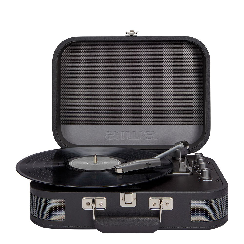 EAN 8435256898385 - Aiwa VPX-1951TN tocadisco Tocadiscos de tracción por correa Titanio Automático imagen 1