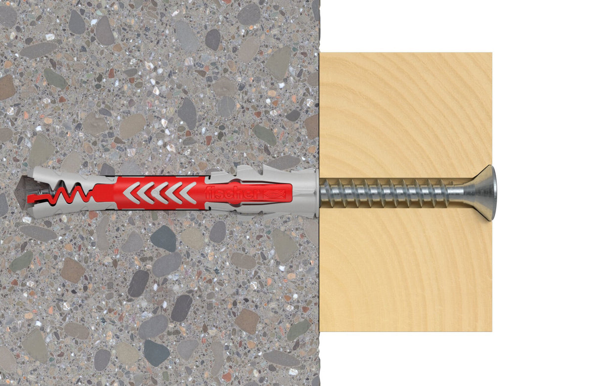EAN 4048962239706 - Fischer DuoPower 2 pieza(s) Juego de enchufes de pared y ganchos de tornillo 50 mm imagen 8