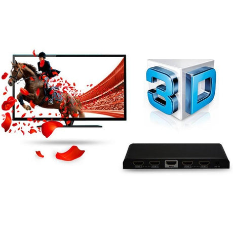 EAN 8054529023981 - Techly IDATA HDMI2-4K4 divisor de video HDMI 4x HDMI imagen 6