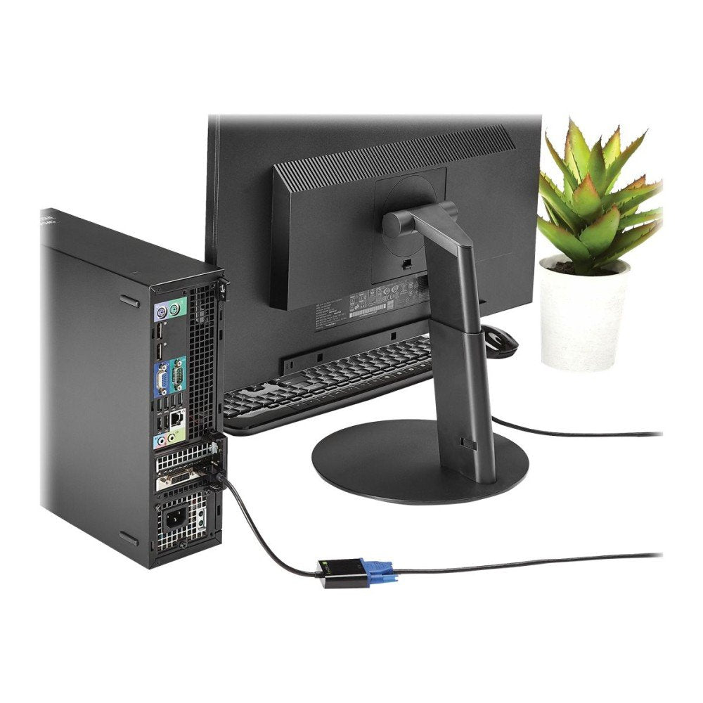 Techly Hdmi -> Vga+3.5mm+Micro Usb B M/F Negro