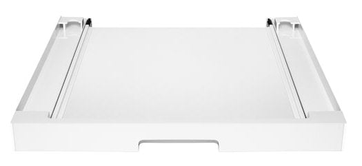 Lg Dk2w Stacking Kit With Slide-Out Shelf, White