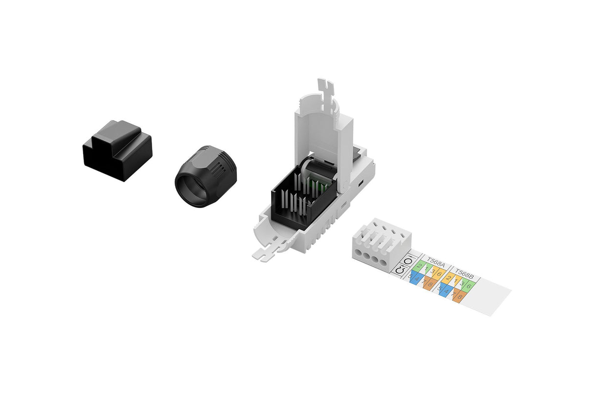 EAN 4016032435617 - Digitus DN-93633 conector RJ-45 Negro imagen 3