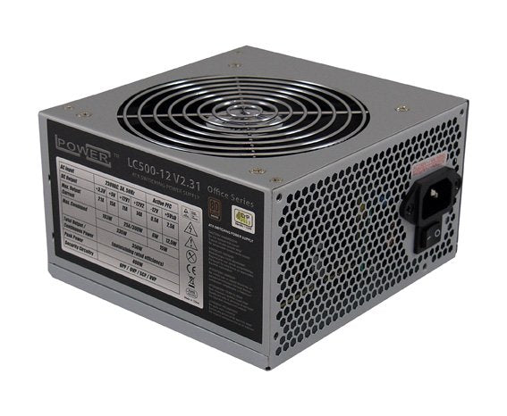 EAN 4260070124402 - LC-Power LC500-12 V2.31 unidad de fuente de alimentación 350 W 20+4 pin ATX ATX Gris imagen 1