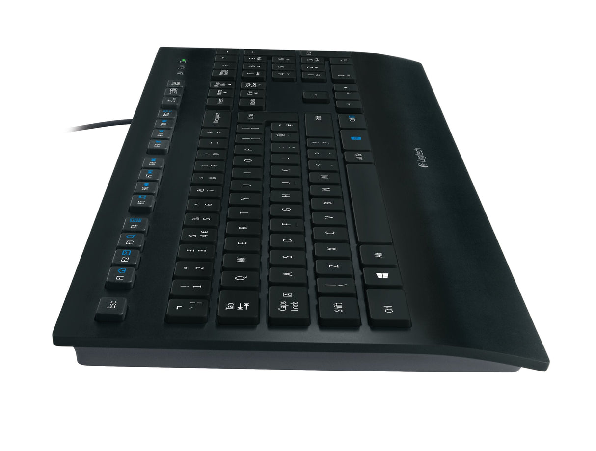 EAN 5099206046856 - Logitech K280E Pro f/ Business teclado Oficina USB QWERTY Internacional de EE.UU. Negro imagen 3