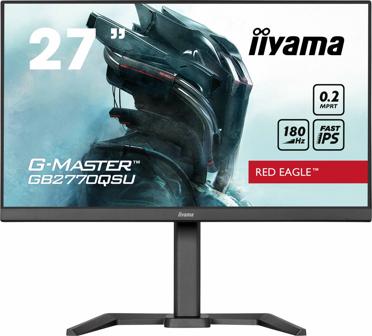 Iiyama G-Master 68.6cm 27" Gb2770qsu-B6 16:9 Hdmi+Dp+Usb Ips Lift