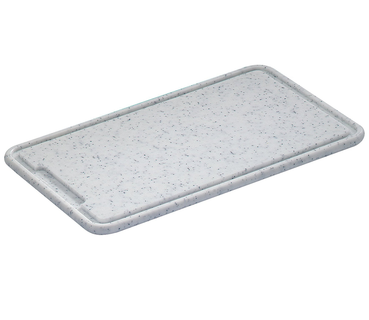 Tabla De Trinchar Zassenhaus De Plastico Gris Claro 42x27x1,5cm