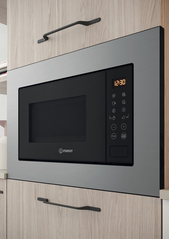 EAN 8050147591437 - Indesit MWI 120 GX Acero inoxidable Microondas con grill Integrado 20 L 800 W imagen 8