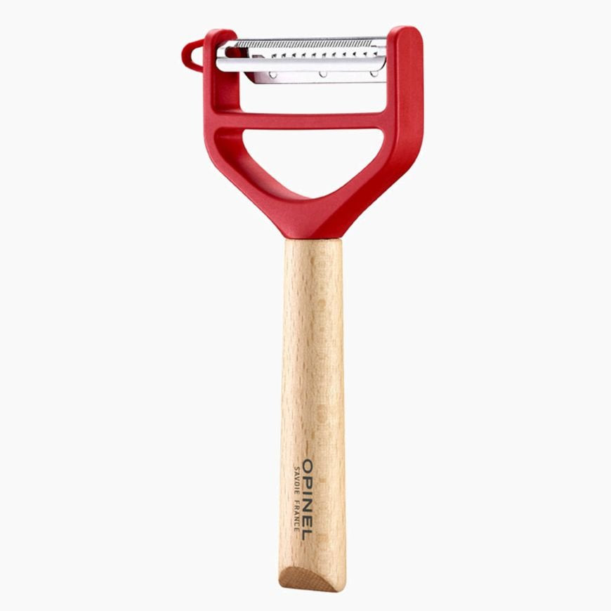 EAN 3123840024337 - Opinel T-Duo Frutas y verduras Pelavegetales Rojo imagen 1